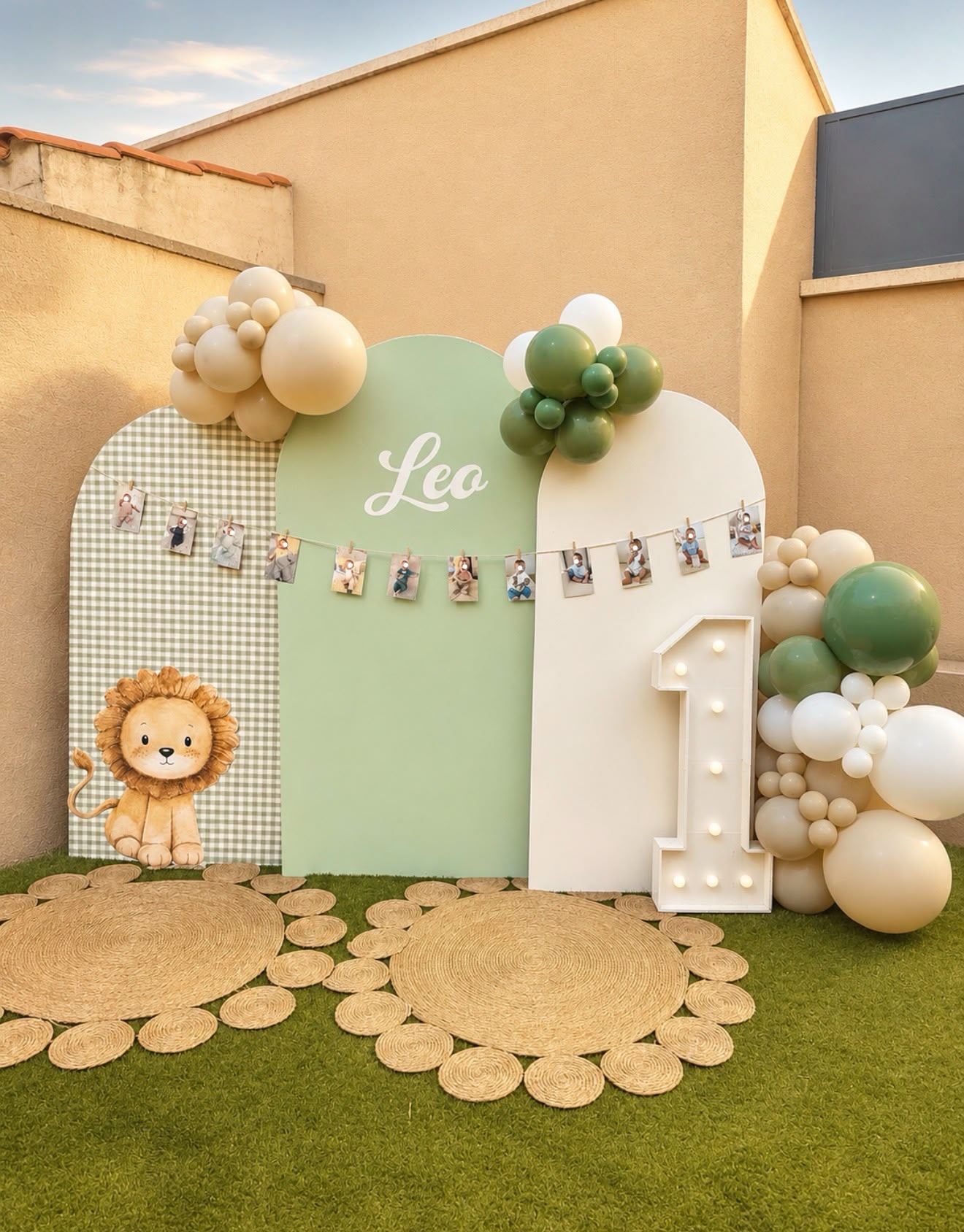 Primer cumpleaños de Leo