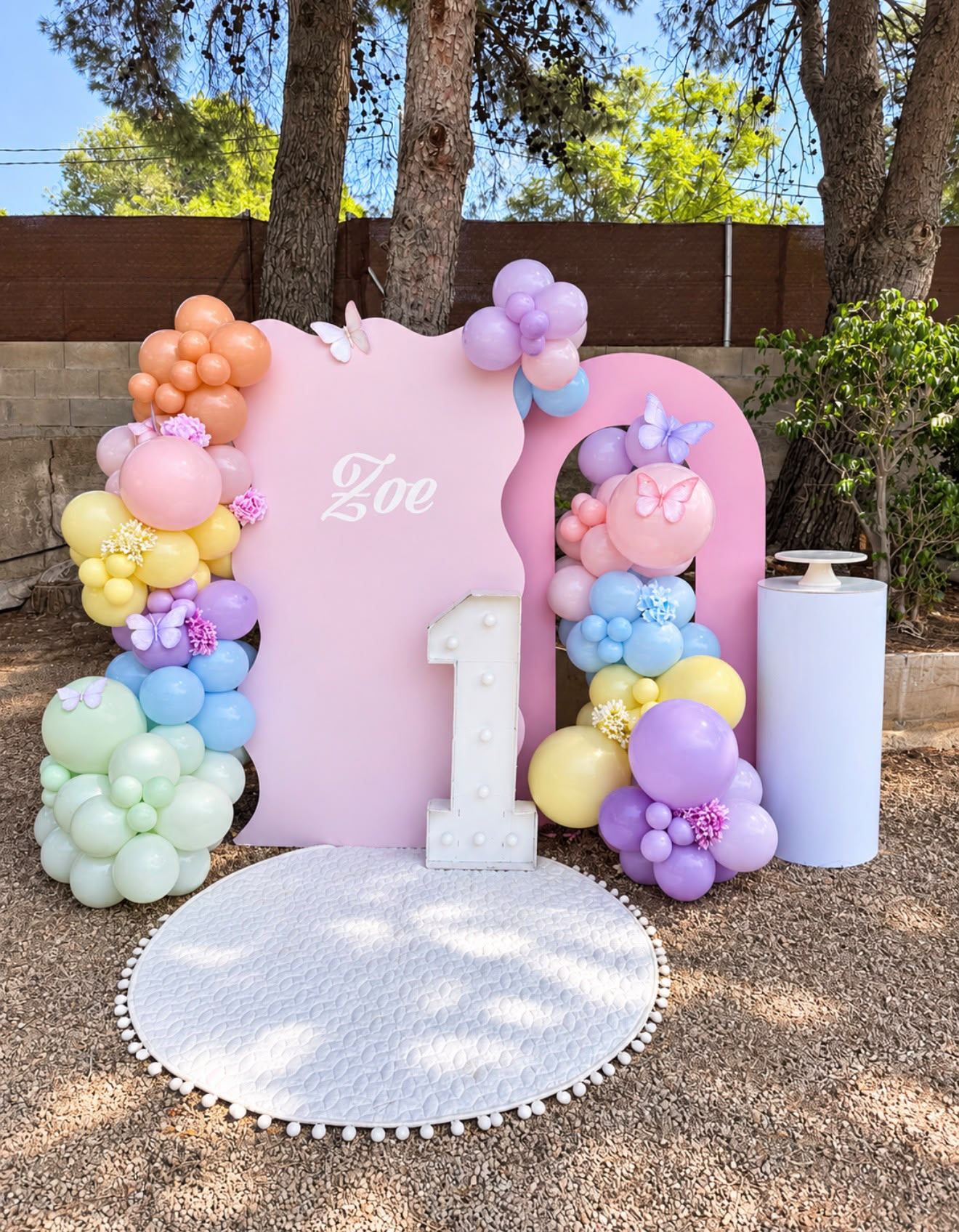 Primer cumpleaños de Zoe